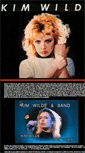 Mobile Screenshot of kimwilde.marianobayona.com